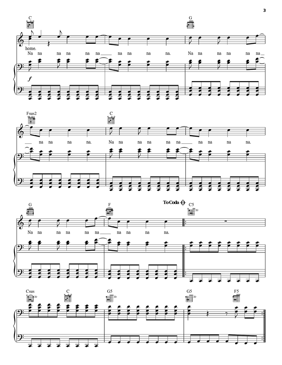 All The Small Things Acoustic Guitar scores gallery preview page 3