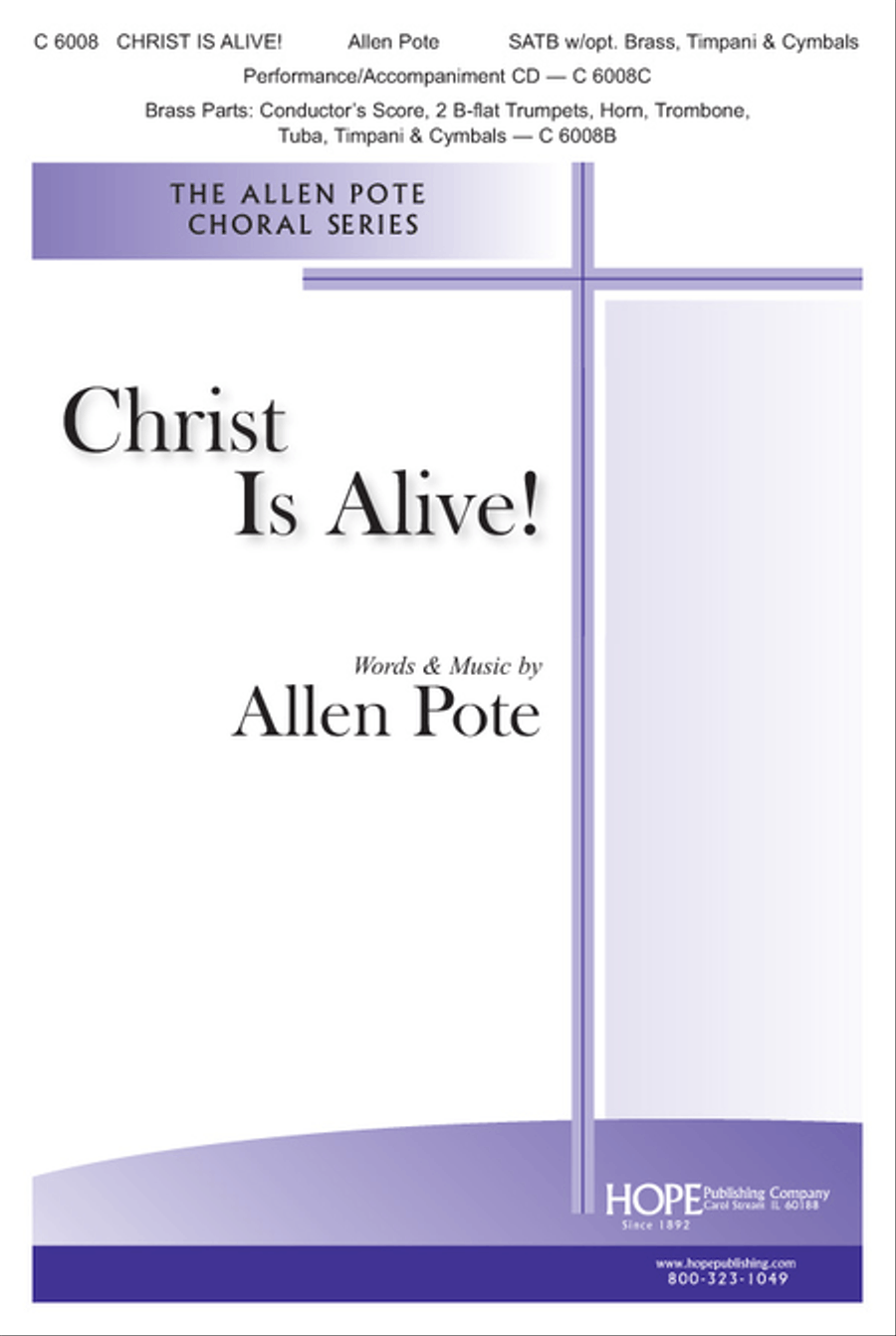 Christ Is Alive! 4-Part scores gallery preview page 1
