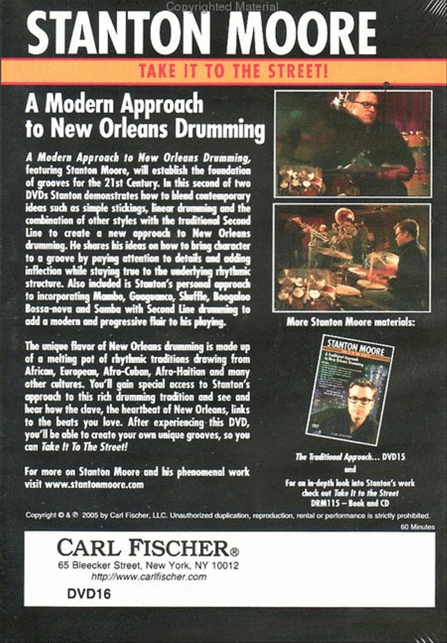 A Modern Approach to New Orleans Drumming (Take It to the Street) Drums scores gallery preview page 2