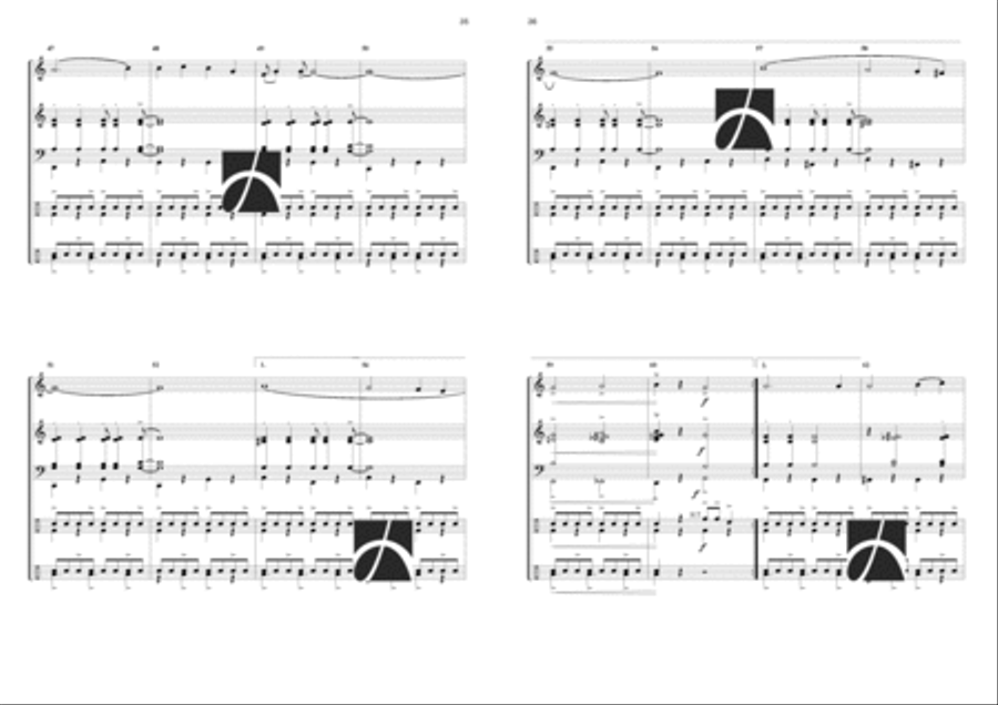 In The Spotlights (Score) Concert Band scores gallery preview page 18