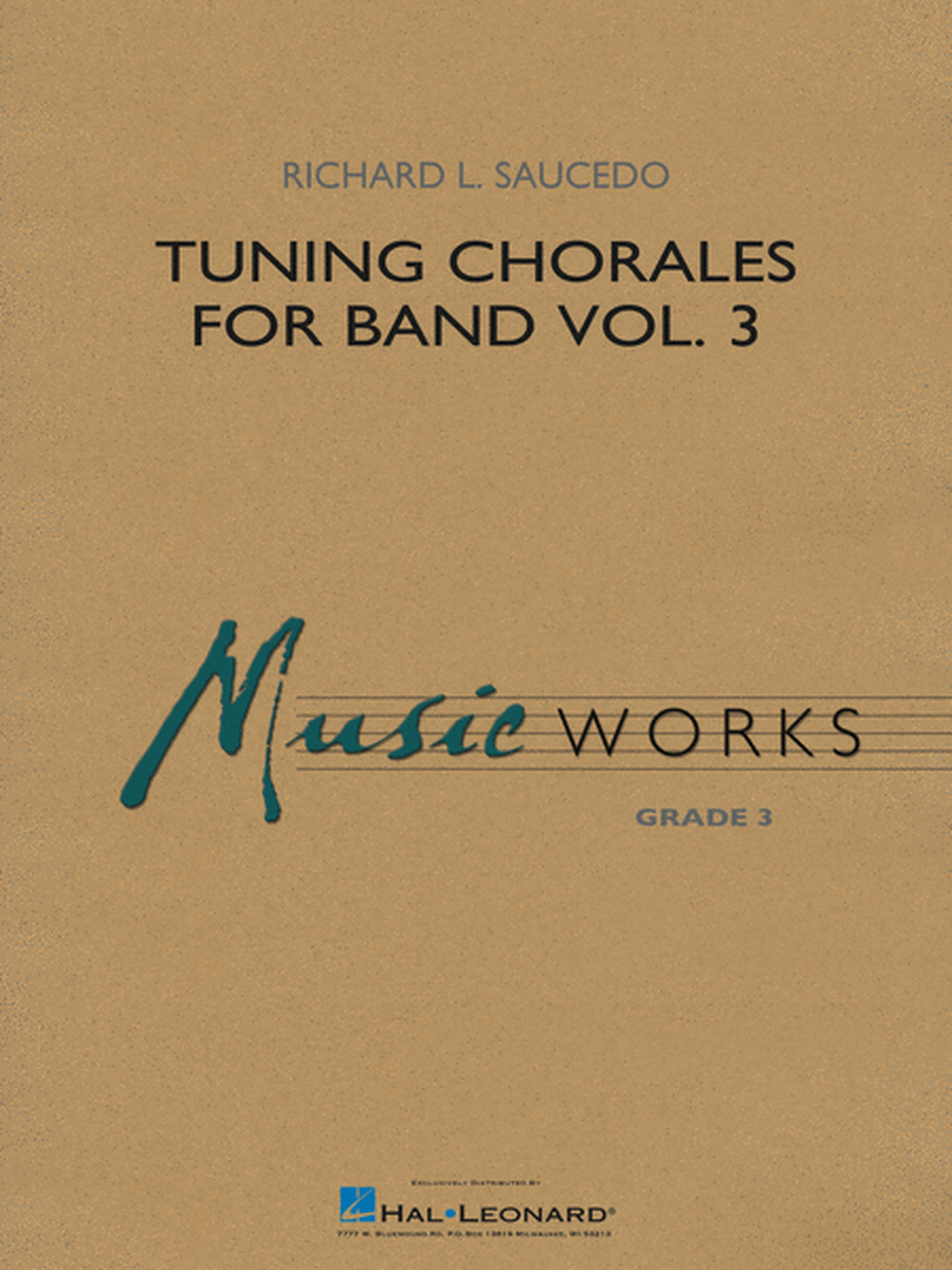 Tuning Chorales for Band Vol. 3 image number null