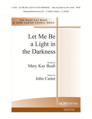 Book cover for Let Me Be a Light in the Darkness