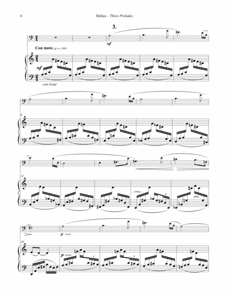 Three Preludes for Euphonium and Piano