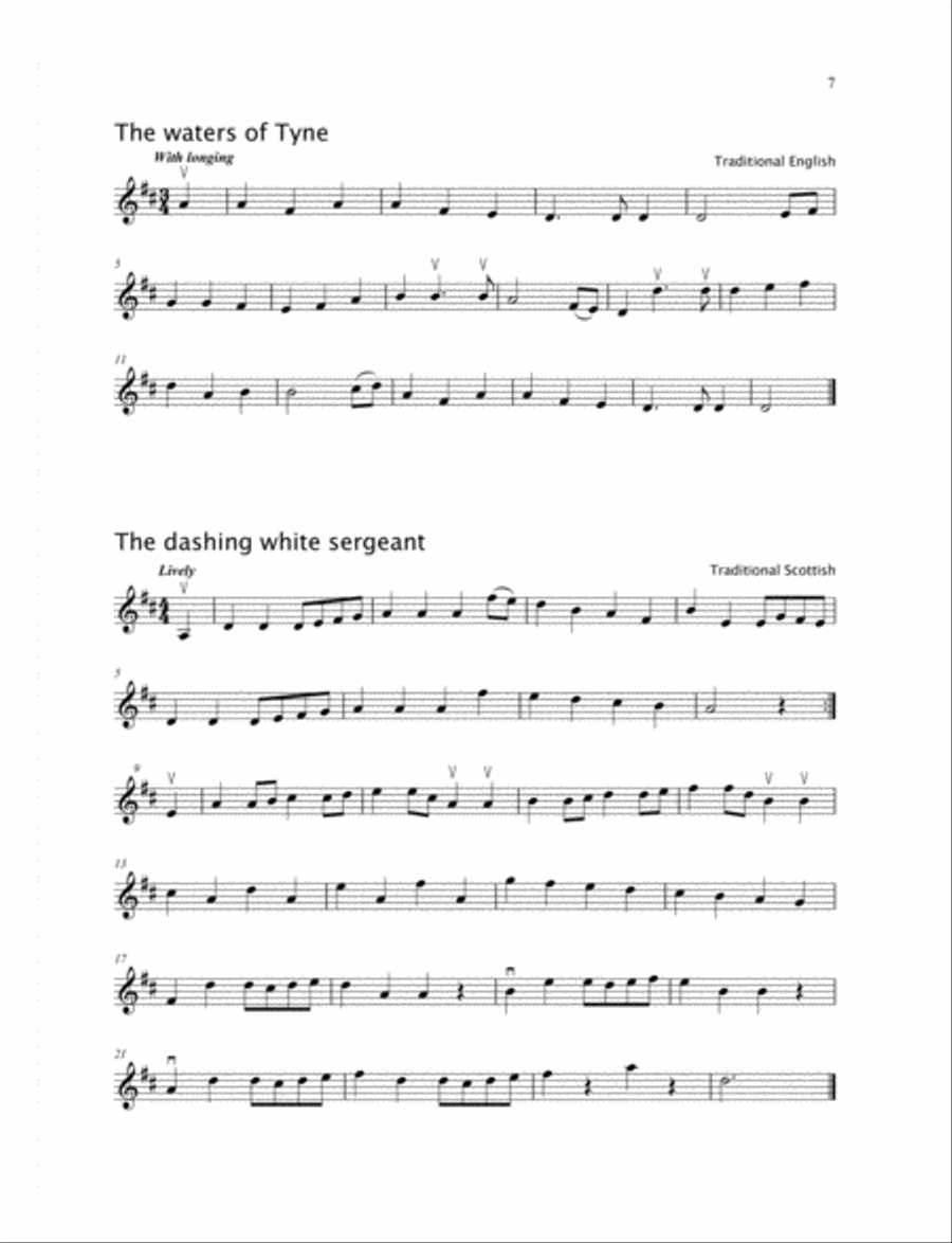 Bags of Folk for violin Violin scores gallery preview page 3