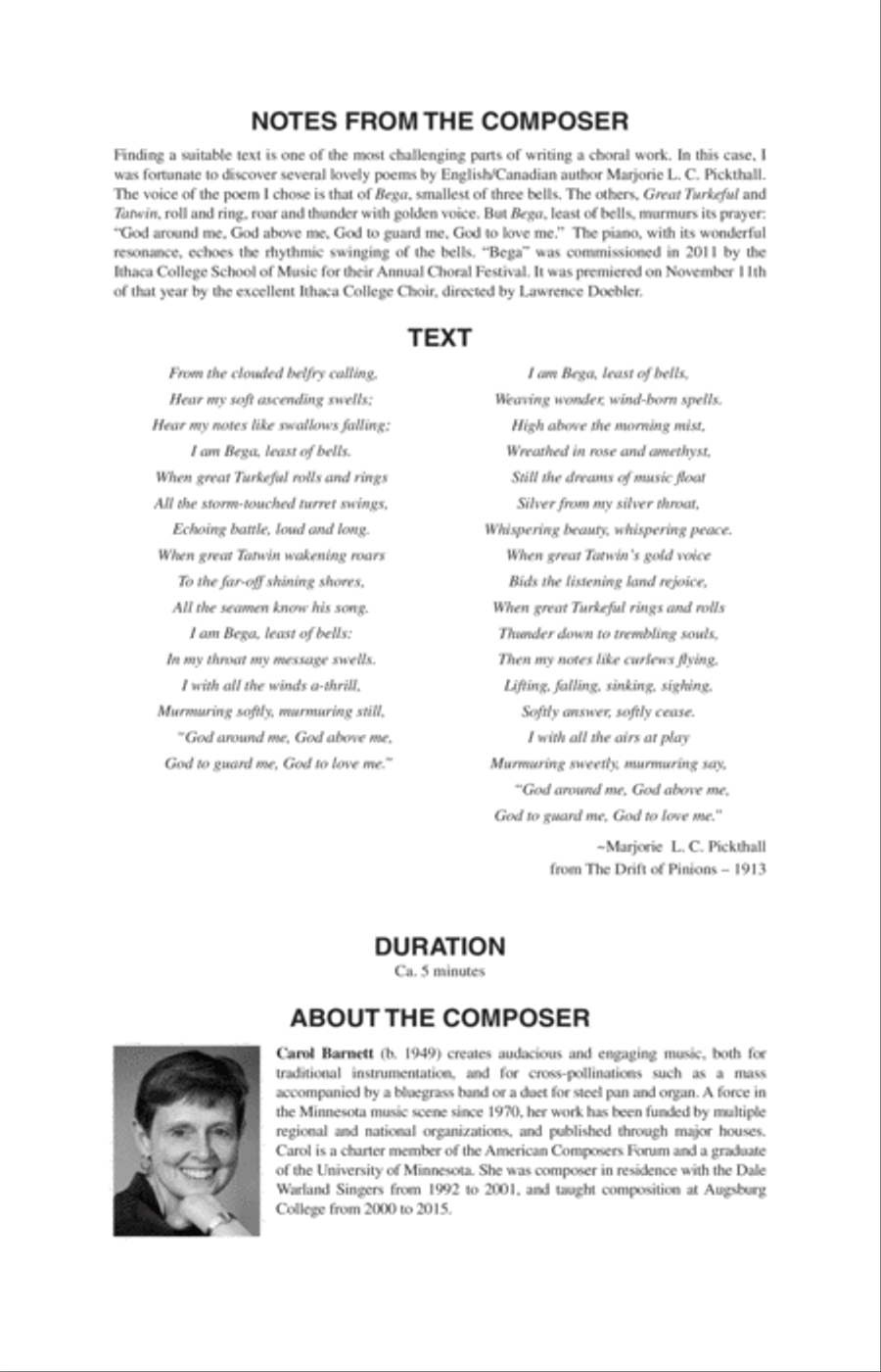 Bega 4-Part scores gallery preview page 18