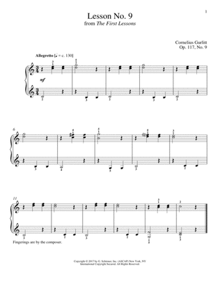 Allegretto, Op. 117, No. 9