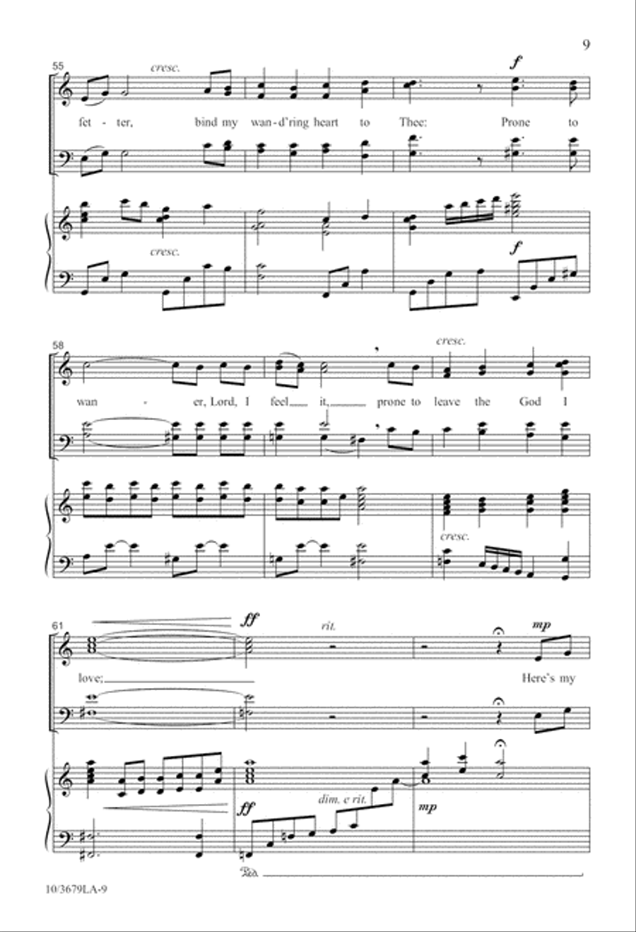 Come, Praise His Name 4-Part scores gallery preview page 10