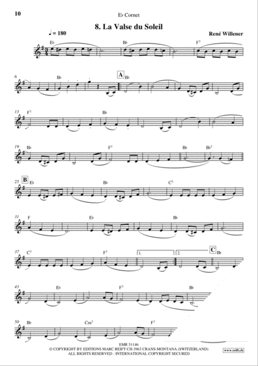 La Fete au Chalet Volume 3 Cornet scores gallery preview page 10