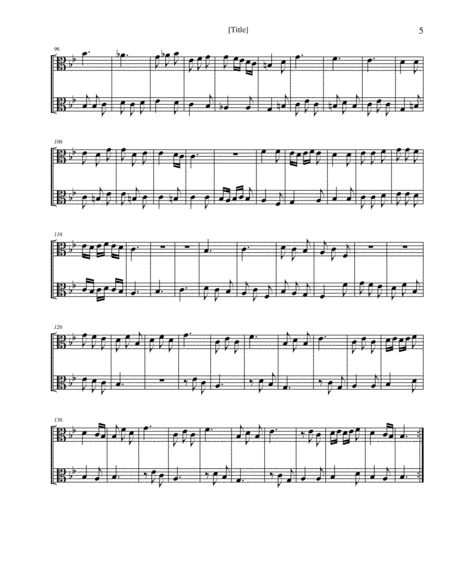 6 Sonata Duets for 2 Violas - vol. 2 - Willam Croft (arr. K. L. Knott)
