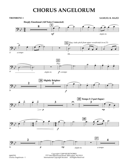 Chorus Angelorum - Trombone 1