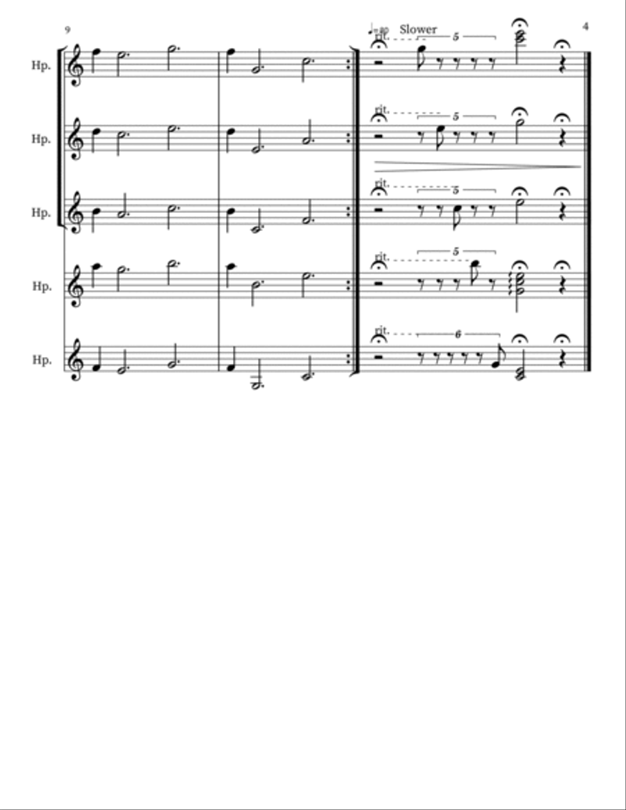 Z 187 for Harps Harmonica scores gallery preview page 4