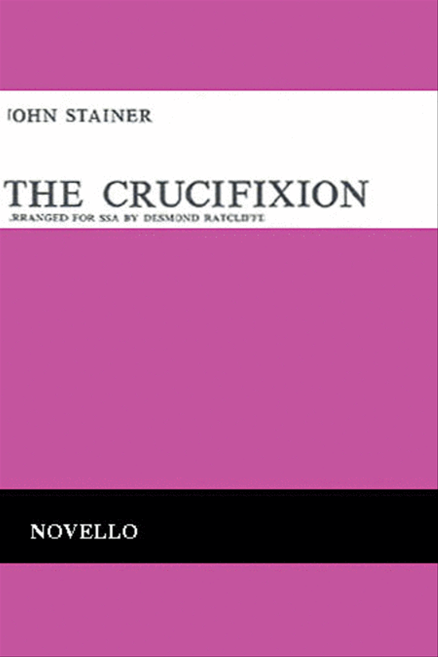 The Crucifixion SSA scores gallery preview page 1