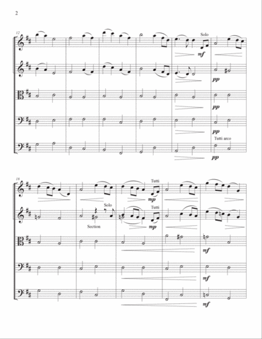 Alfred Moves To Helena Alfred Moves To Helena String Orchestra scores gallery preview page 2