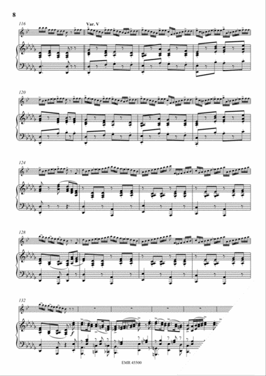 The Carnival Of Venice Alto Saxophone scores gallery preview page 9