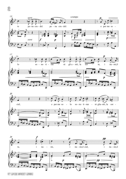 Scarlatti-Son Tutta Duolo in g minor,for Voice and Piano image number null