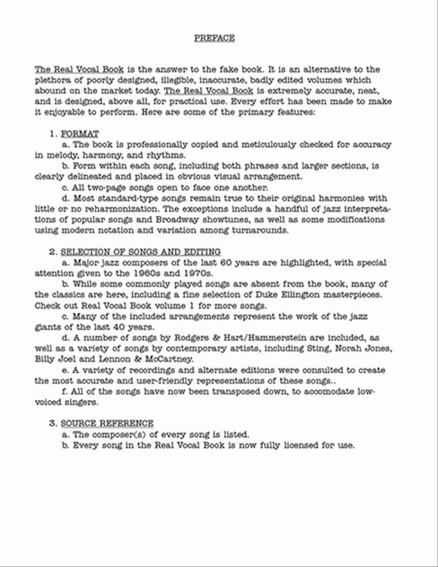The Real Vocal Book – Volume II Voice scores gallery preview page 2