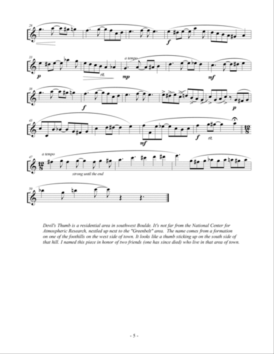 Boulder Rags, Arr. for Flute, Clarinet and Bassoon FLUTE PART Bassoon scores gallery preview page 5