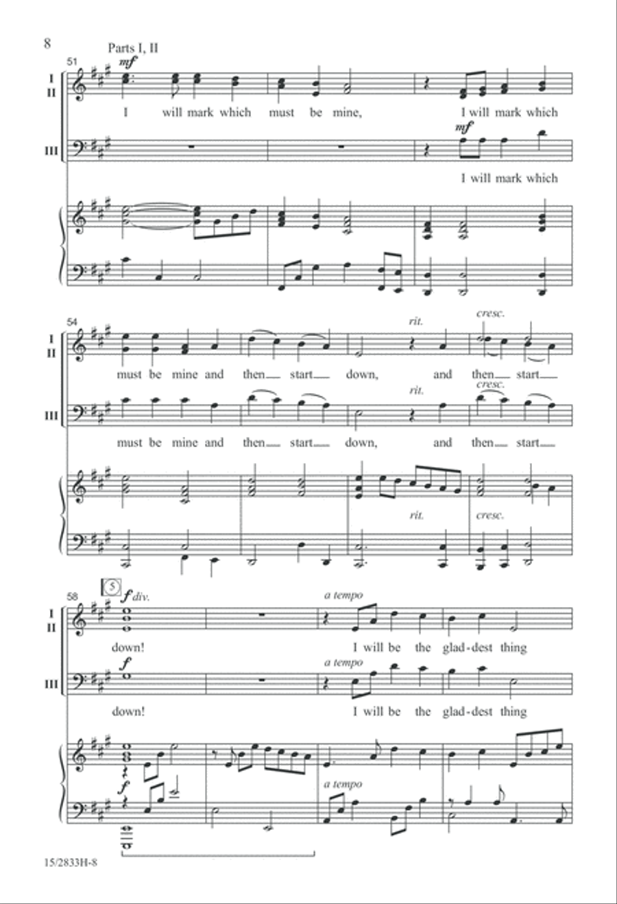 Afternoon on a Hill Afternoon on a Hill 3-Part scores gallery preview page 9