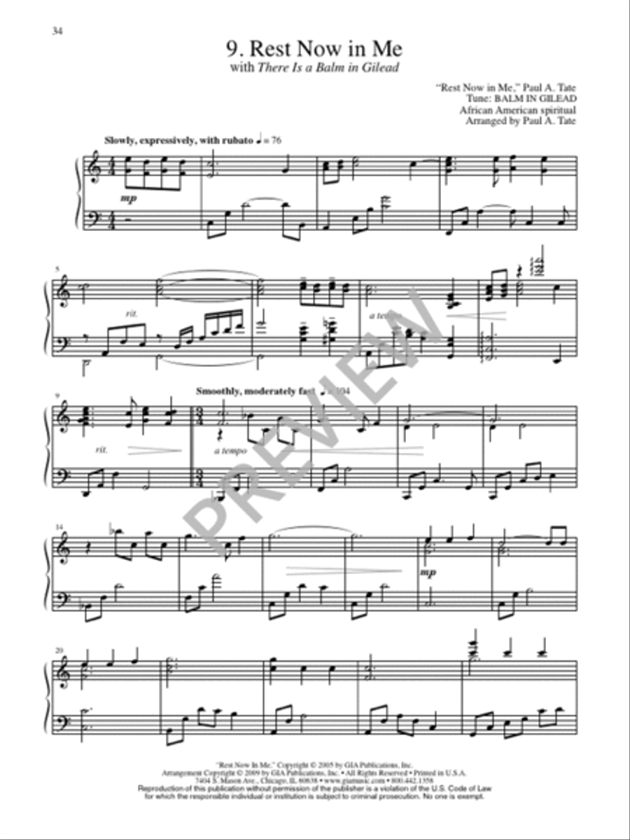 Seasons of Grace - Volume 3 Piano Solo scores gallery preview page 35