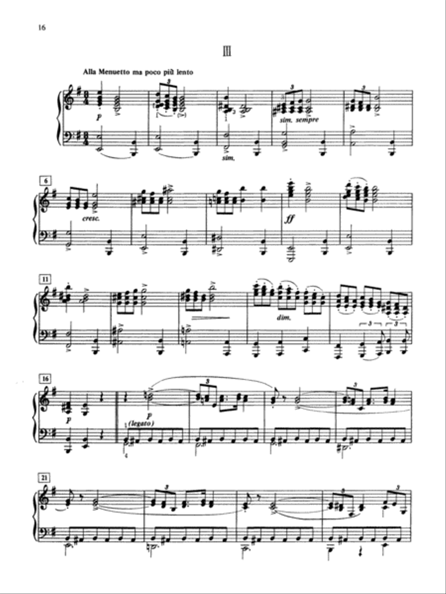 Grieg: Sonata in E Minor, Opus 7 Small Ensemble scores gallery preview page 4