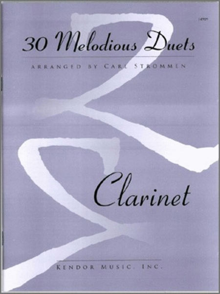30 Melodious Duets- Clarinet