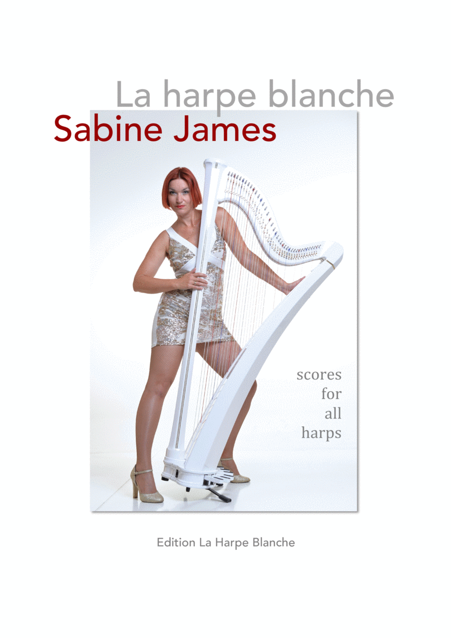 La harpe blanche - scores for all harps Harp scores gallery preview page 1