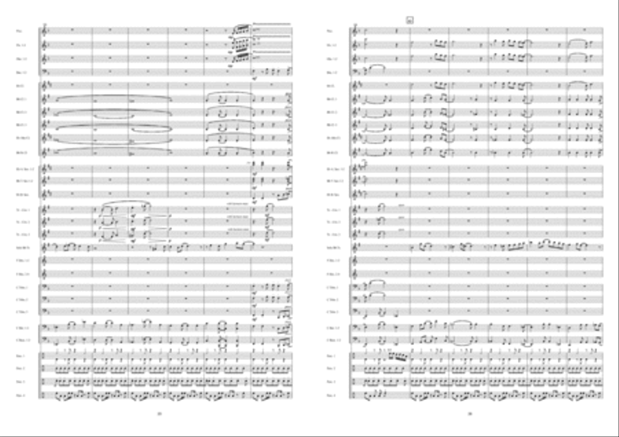 Charanga For Trumpet Concert Band scores gallery preview page 16