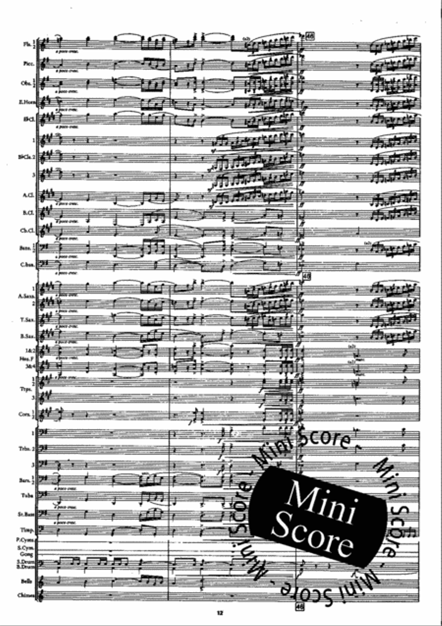 Salutations! Salutations! Concert Band scores gallery preview page 18