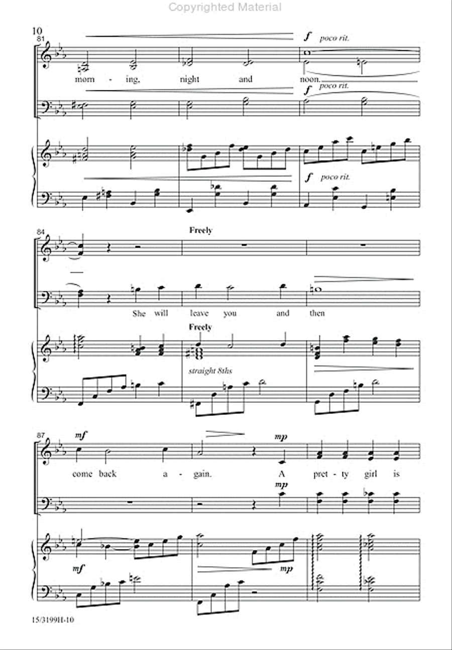 Say It With Music 4-Part scores gallery preview page 10