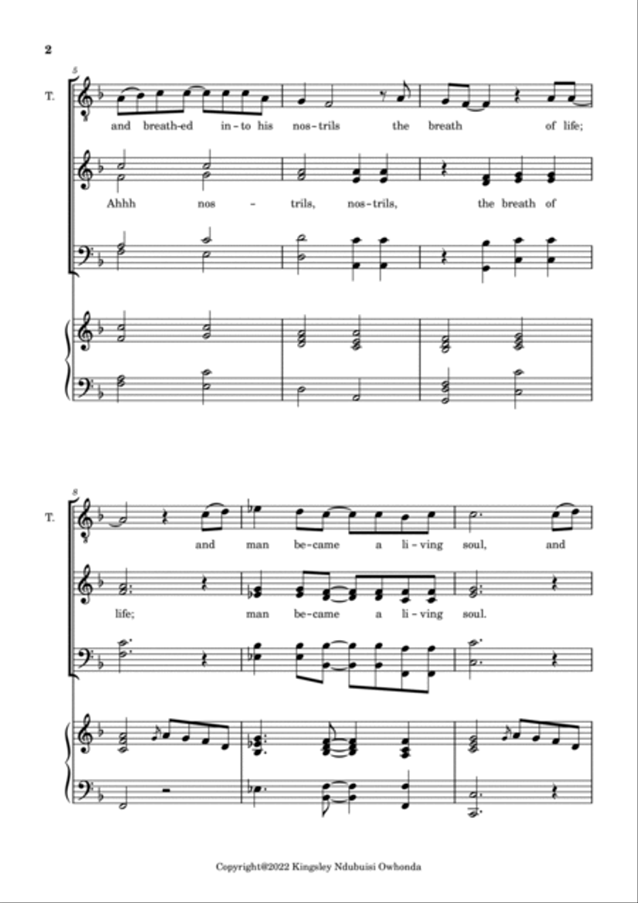 Understanding Human Nature 4-Part scores gallery preview page 2