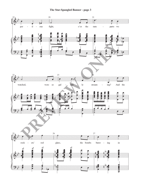 The Star-Spangled Banner (Handbell Part) image number null