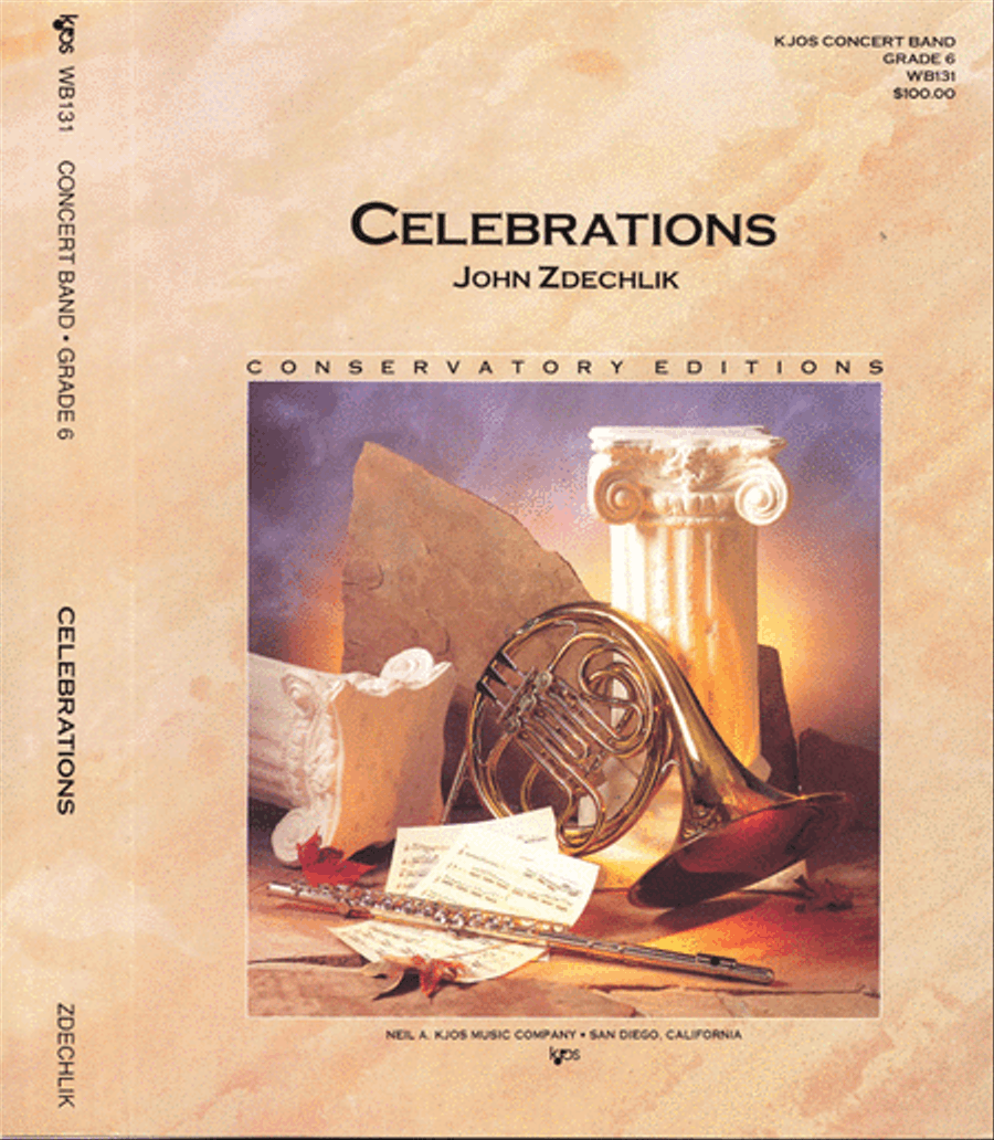 Celebrations Concert Band scores gallery preview page 1