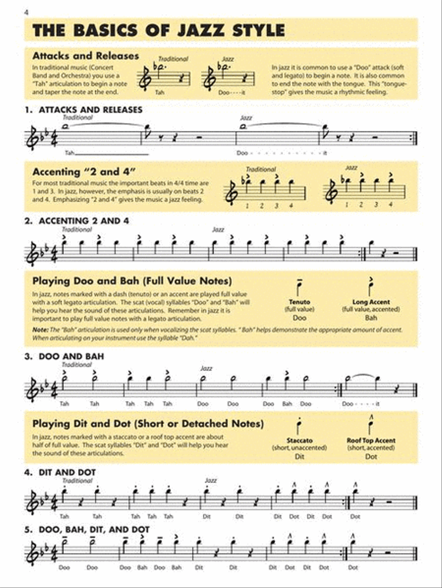 Essential Elements for Jazz Ensemble – C Treble/Vibes Jazz Ensemble scores gallery preview page 6