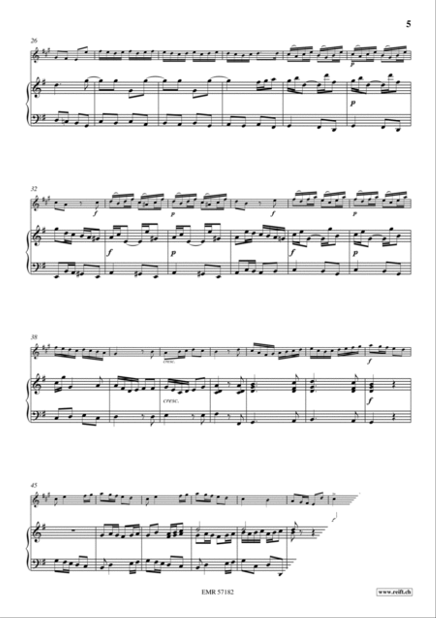Sonata No. 6 Sonata No. 6 Cornet scores gallery preview page 6