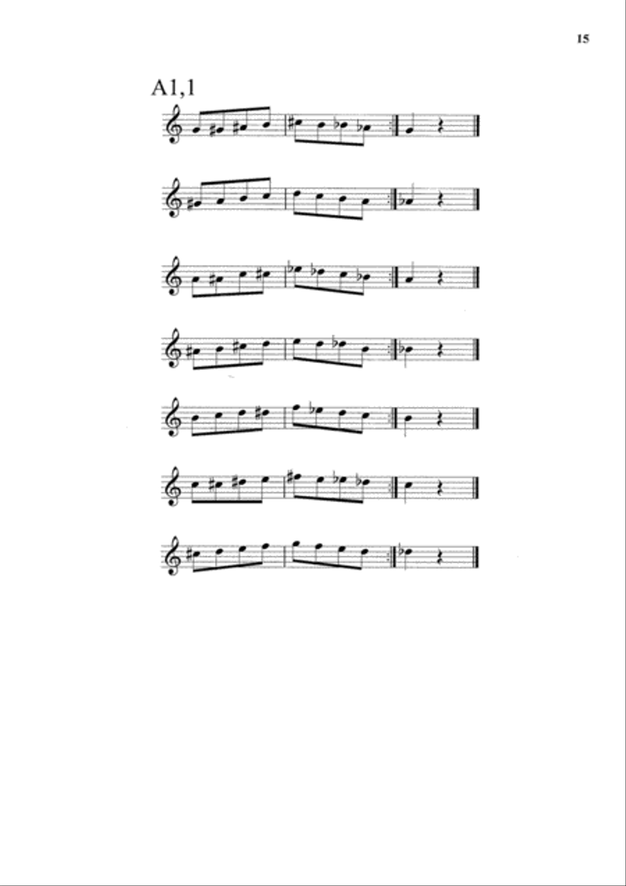 Scales / Skalen / Gammes Scales / Skalen / Gammes Horn scores gallery preview page 14