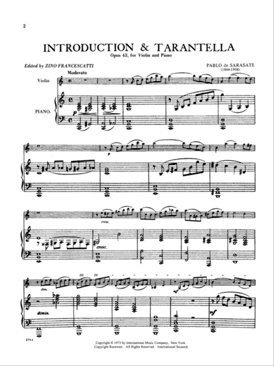 Introduction & Tarantella, Op. 43