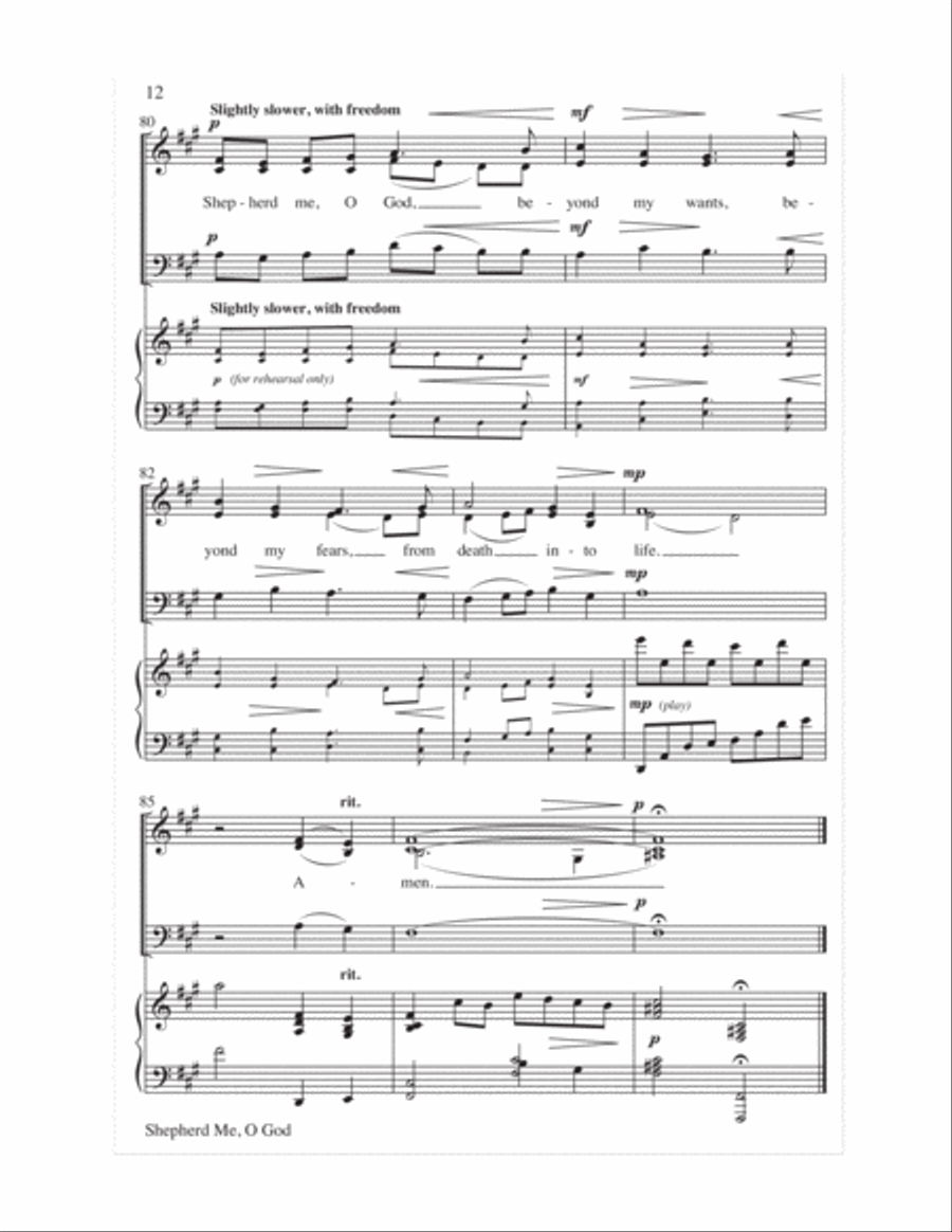 Easy Anthems, Vol. 3 3-Part scores gallery preview page 15