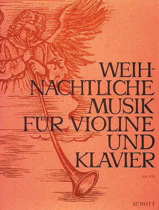 Book cover for Weihnachtliche Musik