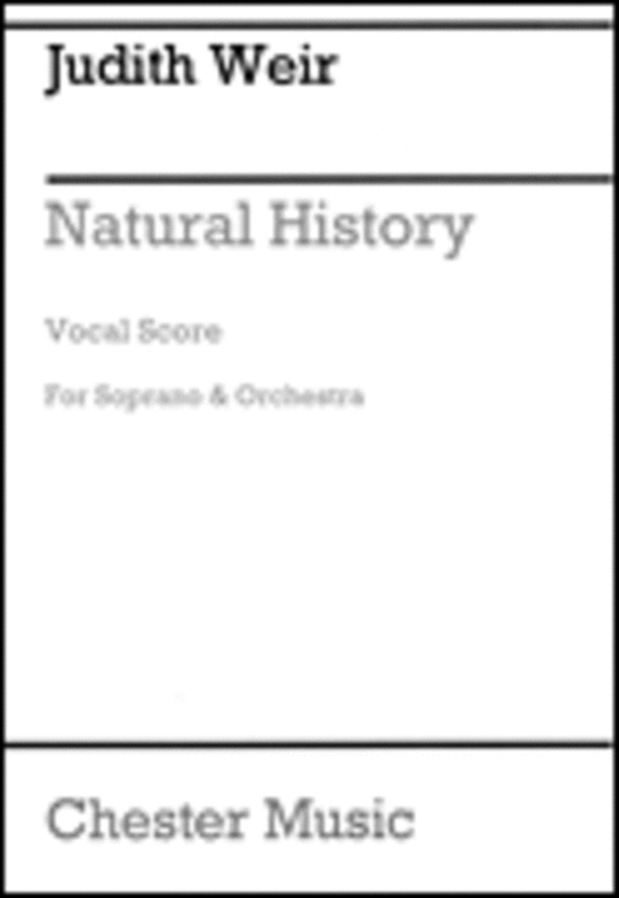Natural History Voice scores gallery preview page 1