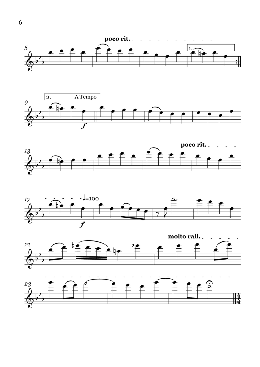 10 Easter Hymns, Flute Trios 10 Easter Hymns, Flute Trios Small Ensemble scores gallery preview page 6