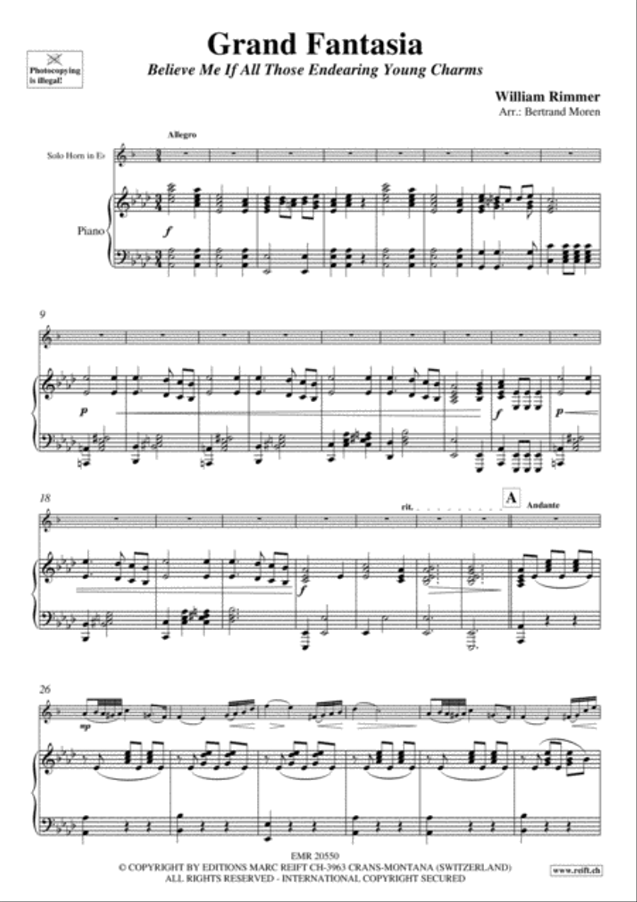 Grand Fantasia Horn scores gallery preview page 3