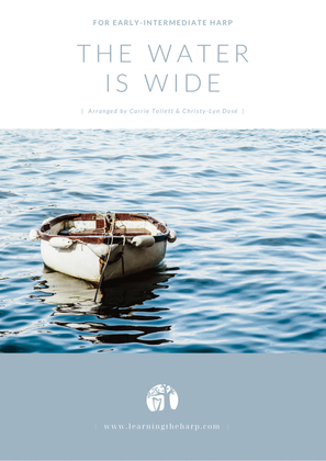 Book cover for The Water Is Wide - Early-Intermediate for Harps