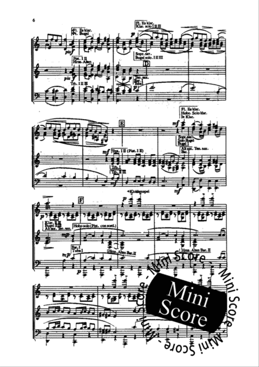 Valerius Suite Concert Band scores gallery preview page 8