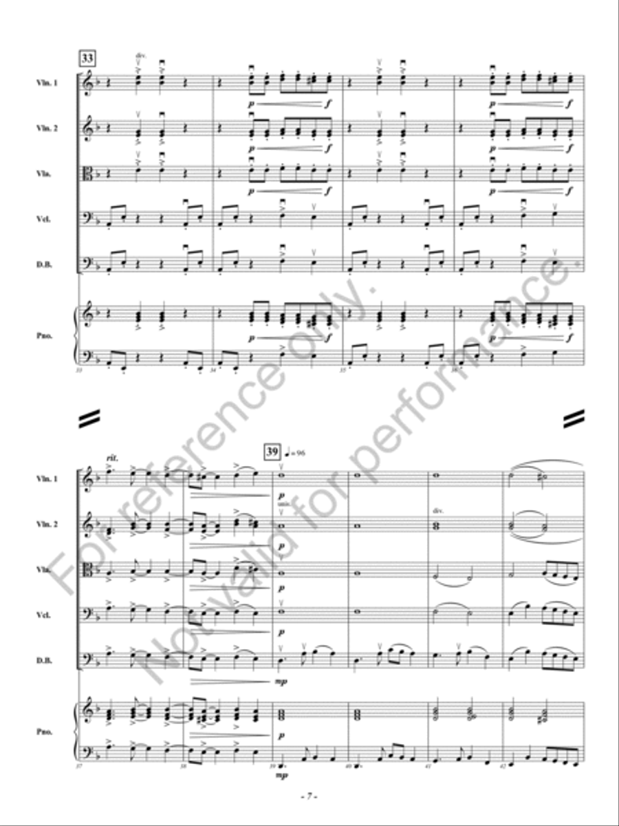 Strange Twists and Devious Turns String Orchestra scores gallery preview page 8