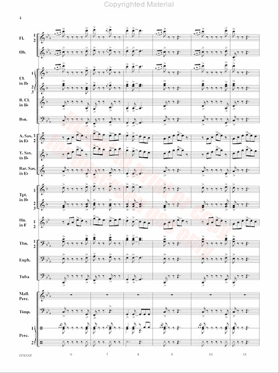 Instinct Concert Band scores gallery preview page 5