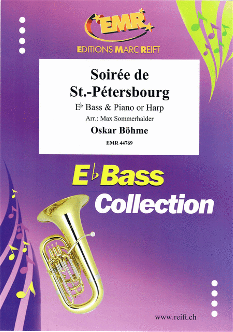 Soiree de St.-Petersbourg Harp scores gallery preview page 1