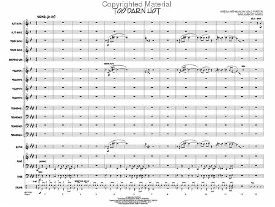Too Darn Hot Too Darn Hot Jazz Ensemble scores gallery preview page 2