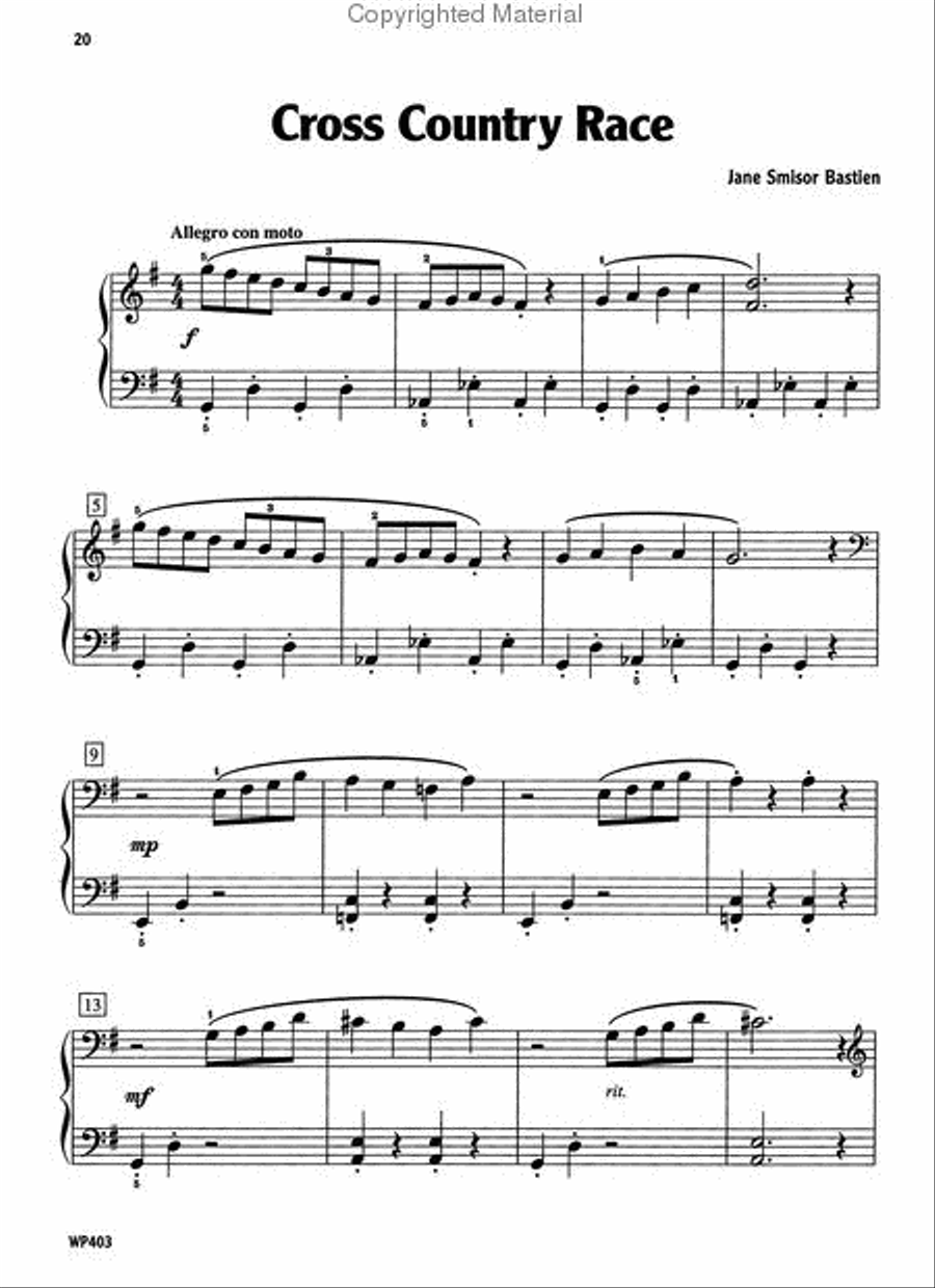 Bastiens' Collage of Solos, Book 3 Piano Method scores gallery preview page 4