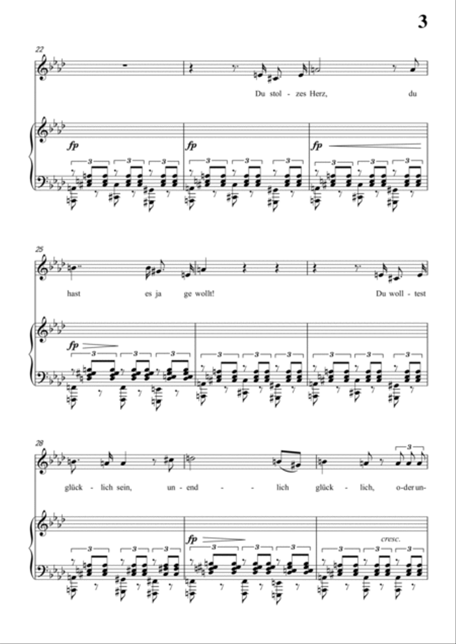 Schubert-Der Atlas in f minor,for Vocal and Piano Voice scores gallery preview page 4