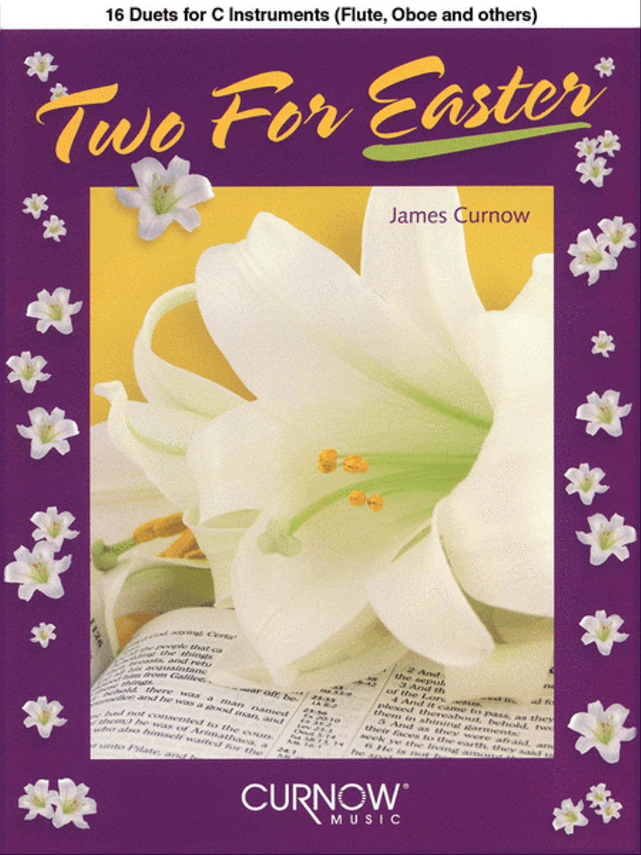 Two for Easter Flute scores gallery preview page 1